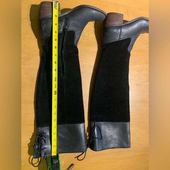 Lucky Brand Leather and Suede Komah Boots - Picture 8 of 9